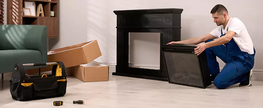Old Rusted Metal Fireplace Repair And Replacement in Riverbank, CA