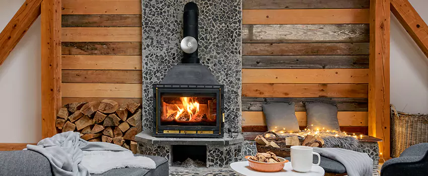 Thelin Hearth Products Direct Vent Gas Stove Fireplace Inspection in Riverbank, California
